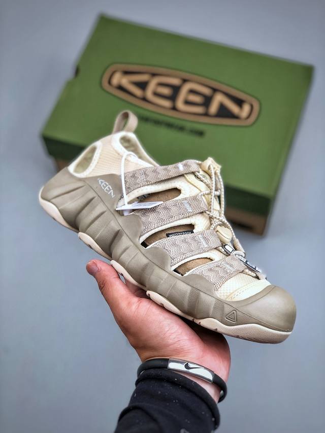 原厂订单正品 美国人气户外休闲鞋品牌 科恩Keen Uneek Uneek Flat-M 平底户外凉鞋 编织弹力溯溪涉水鞋 尺码: 36 37 38 39 40