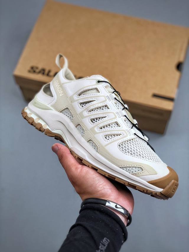 Salomon Xa Pro 3D Amphib 萨洛蒙户外越野跑鞋 鞋面采用Sensifit贴合技术 全方位贴合包裹脚型 鞋跟部鞋底牵引设计 提供强大的抓地性