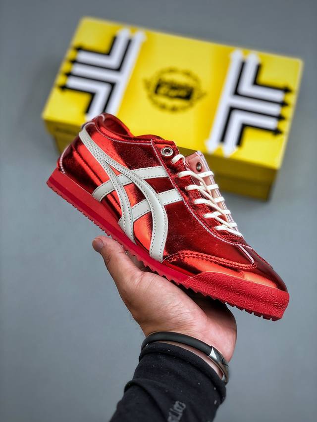 Onitsukatiger 鬼塚虎 Mexico 66 Sd 皮面低邦休闲跑步鞋 1183C468-700 尺码：36-40