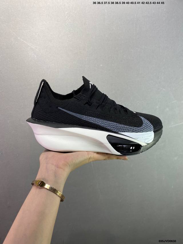 公司级Nike Air Zoom Alphafly Next% 3 马拉松跑鞋 全新马拉松超级跑鞋 有史以来最轻盈、测试次数最多的Nk Alphafly 经过精