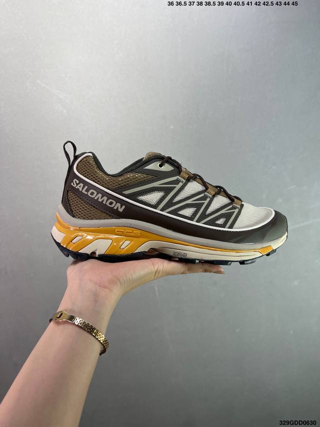 公司级Salomon Xa Pro Xt-6 Expanse萨洛蒙户外越野跑鞋 鞋面采用Sensifit贴合技术 全方位贴合包裹脚型 鞋跟部鞋底牵引设计 提供强