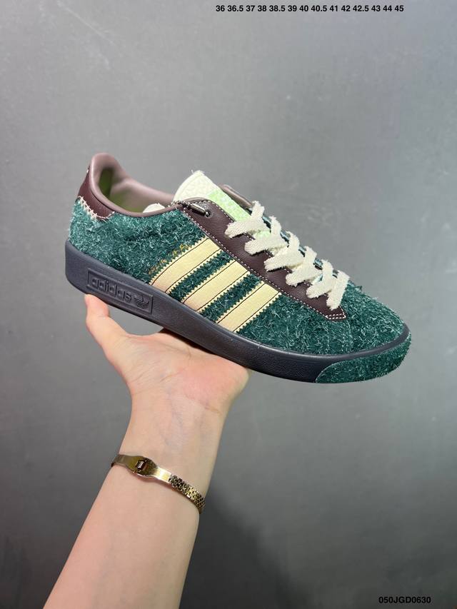 Brain Dead X Adidas Originals Forest Hills Core 阿迪达斯 舒适时尚薄底 防滑耐磨 低帮 板鞋 Id：050Jgd