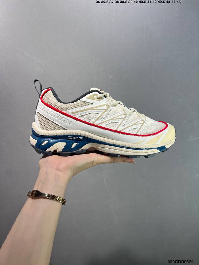 核心私 公司级Salomon Xa Pro Xt-6 Expanse萨洛蒙户外越野跑鞋 鞋面采用Sensifit贴合技术 全方位贴合包裹脚型 鞋跟部鞋底牵引设计