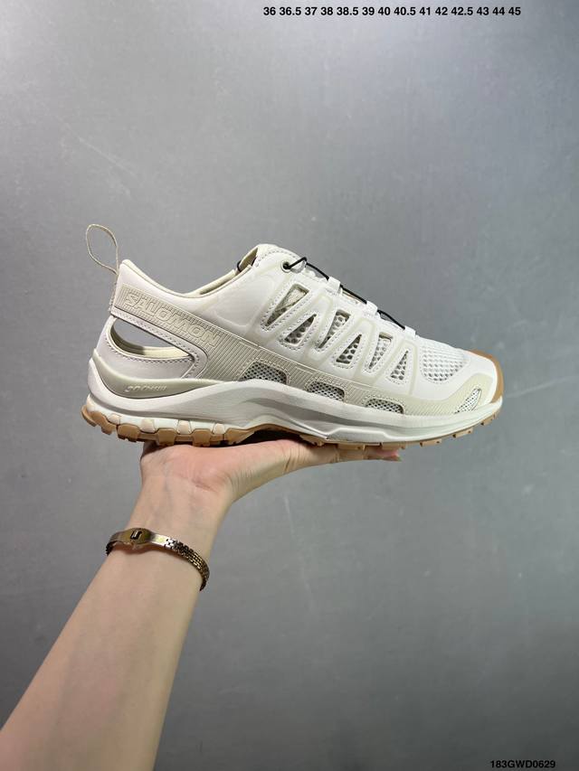 公司级Salomon Xa Pro Xt-6 Expanse萨洛蒙户外越野跑鞋 鞋面采用Sensifit贴合技术 全方位贴合包裹脚型 鞋跟部鞋底牵引设计 提供强