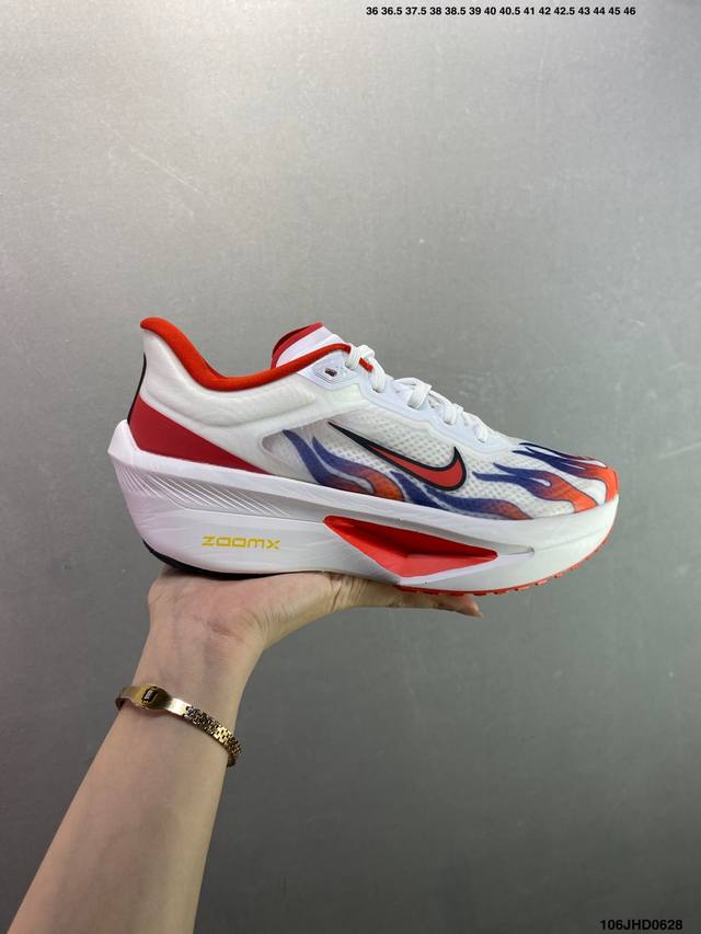 Nk Zoomx Invincible Run Flyknit 6 轻量跑鞋 飞织低帮休闲运动慢跑鞋 Hq3498- 此鞋专为短跑运动员而生 是为 5 至 10