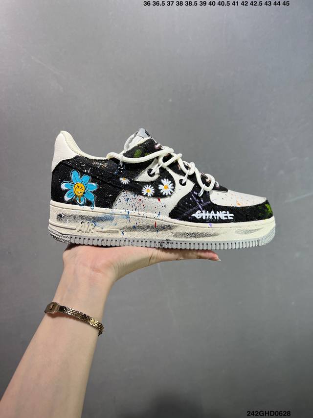 公司级Nike Air Force 1 ‘07 Low 空军一号 低帮 运动鞋 休闲鞋 折边针车 工艺难度大 原楦头原纸板 原装鞋盒 定制五金配件 内置全掌气垫