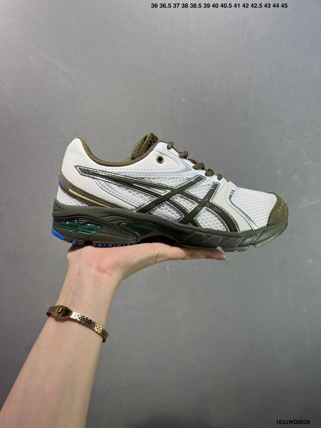 公司级Asics亚瑟士新款Gel-Ds Trainer 14情侣运动鞋时尚复古运动休闲鞋 整体色调采用了米色和绿色等大地色系，宛如将澳大利亚的自然风光浓缩于鞋身