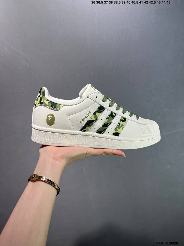 核心私 公司级Adidas Originals Gazelle Indoor 三叶草休闲防滑耐磨低帮板鞋 纯原版本 鞋头出色设计 塑就出众贴合感 稳固的后跟贴合