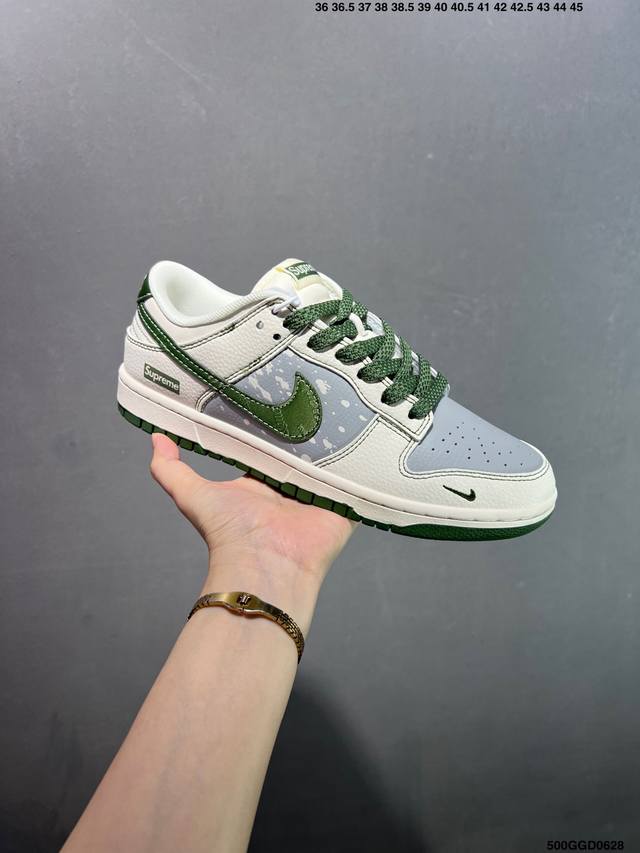 公司级Nk Dunk Low Retro “Diy高端定制” 低帮休闲运动板鞋 原装头层材料 用料绝不含糊 独家版型蒸餾加工帶來的是更好的视觉和脚感体验 清洁度