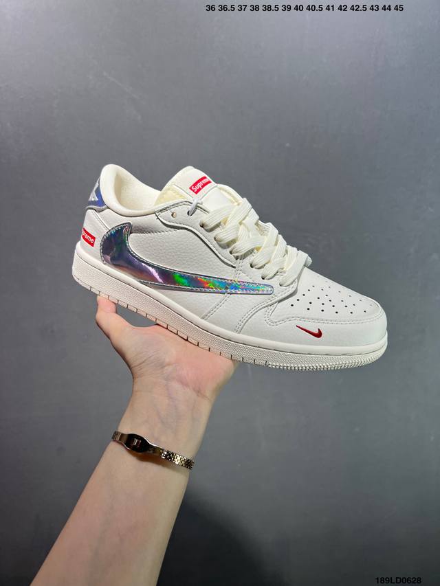 特价Nike Air Jordan 1 Low 定制配色 定制Aj联名-高端定制 低帮复古文化板鞋 #定制鞋盒 大厂纯原品质出货 超高清洁度 皮料切割干净无任何