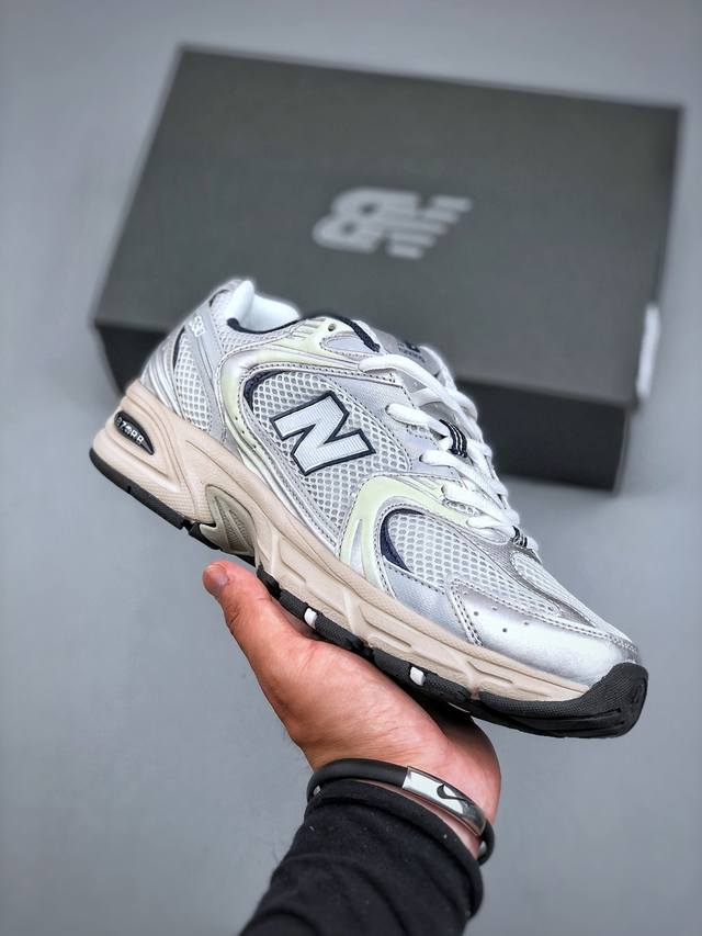 福利款 C版 New Balance Mr530系列复古老爹风网布跑步休闲运动鞋 货号：Mr530Ka 尺码：36-45 半