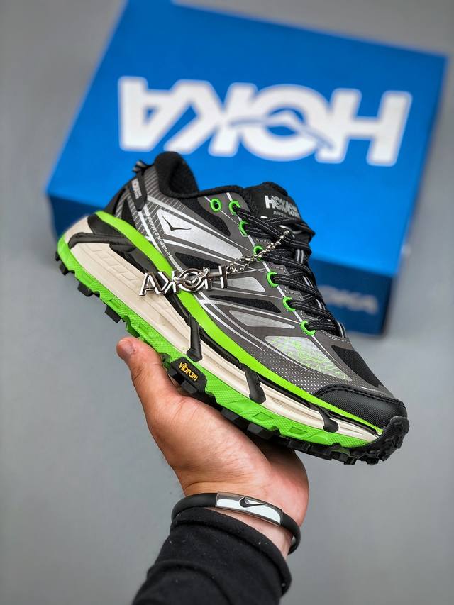 Hoka Mafate Speed Three 2 玛法特 超轻厚底轻量山地跑步鞋 货号：1126851 Bcklc 尺码：36-45 半