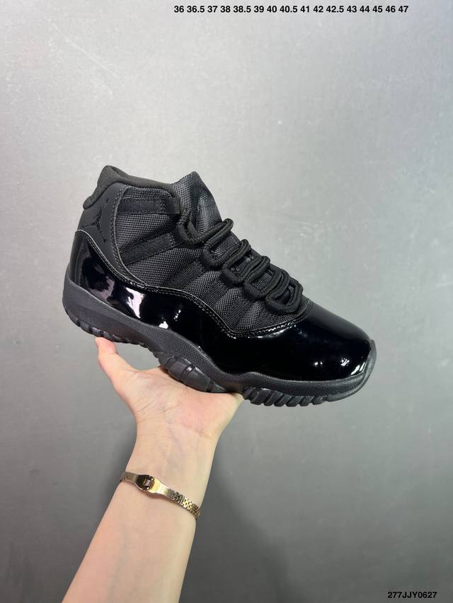Air Jordan Aj11 Low ”72-10“ 大魔王 原楦原档案数据开模打造 原厂中底拉帮钢印 原厂漆皮 防冻不开裂 头层皮料 原装鞋撑 水晶大底正确