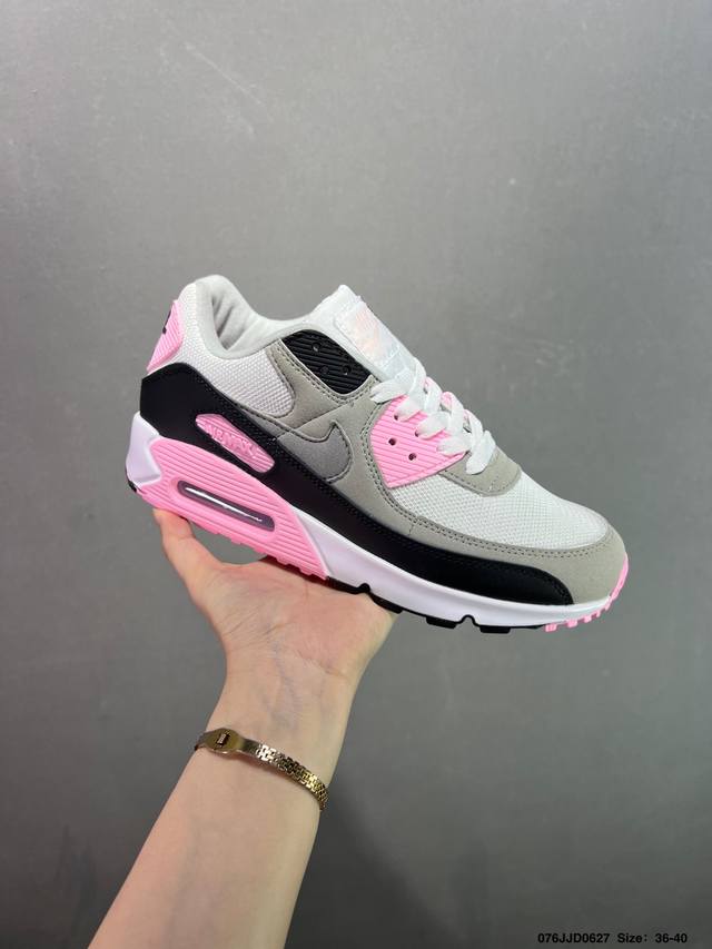 耐克Nike Air Max Terrascape 90”Summit White Pink“山川地形系列经典复古百搭休闲运动气垫慢跑鞋！材质超丰富的户外为灵感