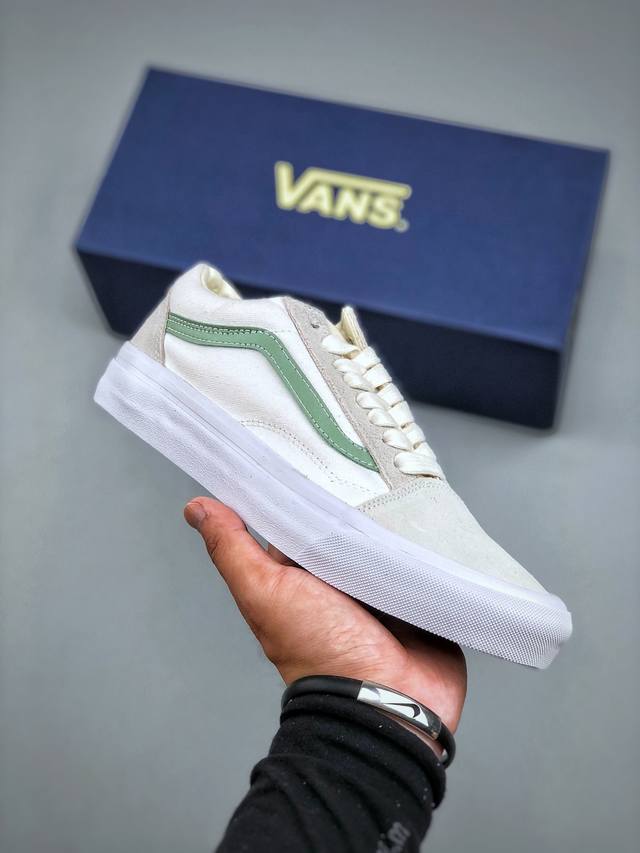 Vans Premium Old Skool 经典 范斯官方 全新Vps高阶支线 继承了Vans Vault Og以及 Vans 安纳海姆的复古属性 完善鞋身结