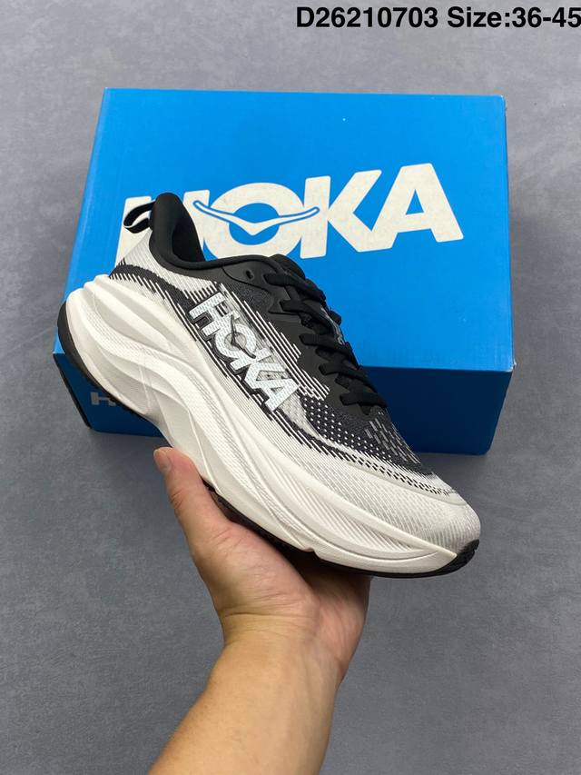 Hoka M Skyflow男女款夏季专业竞速跑鞋耐磨稳定透气运动鞋 货号：1155111 尺码：看图所示 编号：D26210703