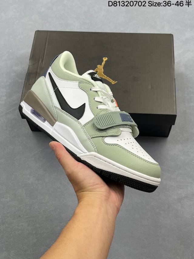 三合一最强合体，多种新配色回归耐克Nike Air Jordan Legacy 312 Low”White Grey Fog Blue Red“乔丹最强三合一混