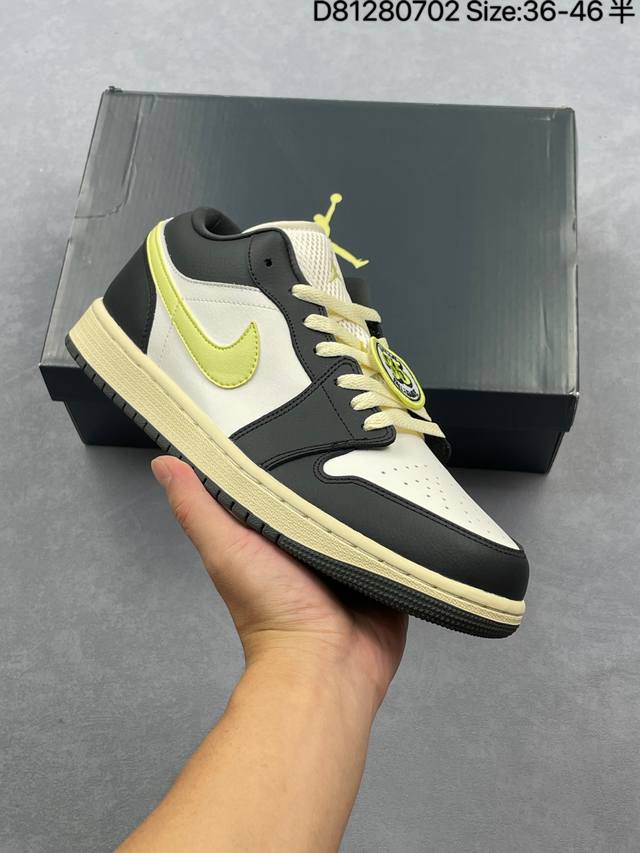 乔丹Air Jordan 1 乔丹篮球鞋男女运动鞋潮流板鞋 尺码：36 37 37.5 38 38.5 39 40 40.5 41 42 42.5 43 44