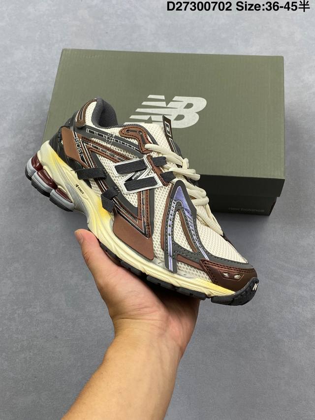 New Balance M1906Af Nb宝藏老爹鞋款，复古元素叠加，质感超级棒，楦版型材料细节做工精细，货如实拍图 作为Nb最经典的档案鞋型之一，与 2一样