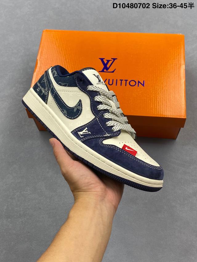 耐克Air Jordan 1 Low低帮百搭休闲运动板鞋。柔软、弹性十足的缓震性能和出色的中底设计，横跨复古与现代的外型结合，造就出风靡全球三十多年的Force