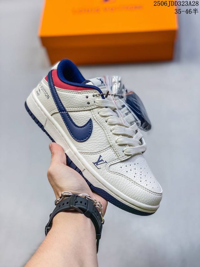 Nike Sb Dunk Low Nike 扣篮系列低帮休闲运动滑板板鞋“皮革米白黑Nike四钩反光”Nk5639-321 尺码：35-46 半 06Jdd32