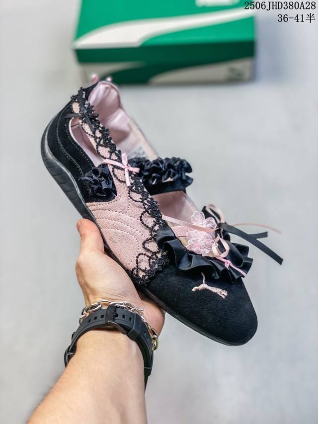 公司级Puma Speedcat 简约时尚休闲气质百搭单品 时尚一脚蹬 彪马 玛丽珍鞋 货号:401287-02 尺码:36 37 37.5 38 38.5 3