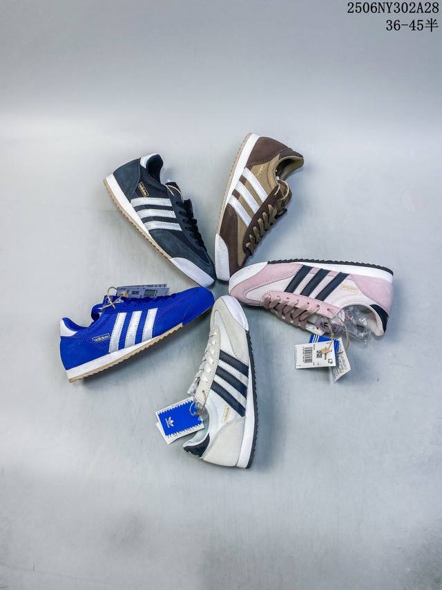 真标带半码 Adidas 阿迪达斯三叶草R71男女低帮复古休闲运动鞋Ih1323Ih1325 尺码：见图 编码：06Ny302A28