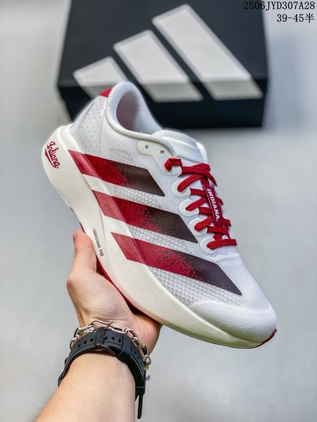 公司级 阿迪达斯 Adidas Adizero Evo Sl 运动舒适防滑耐磨 低帮跑步鞋 阿迪达斯革新力作 破纪录轻跑鞋 Adizero Adios Pro