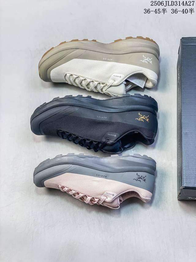 Arcteryx Konseal Lt W 始祖鸟 此款鞋采用近几年比较流行的版型设计，外观时尚大气，鞋底采用耐磨的材质，穿上它，让您在平时生活和工作中都会感觉