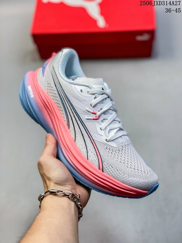 公司级Puma Deviate Nitro 3 彪马 缓震训练跑鞋透气 舒适防滑耐磨 低帮 休闲跑步鞋 货号:31249 1 尺码:36-45 编码：06Jxd