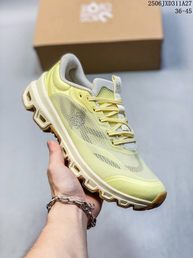 昂跑罗意威联名Loewe X On Cloudventure 2.0男女越野跑鞋25年新 尺码：见图 编码：06Jxd311A27