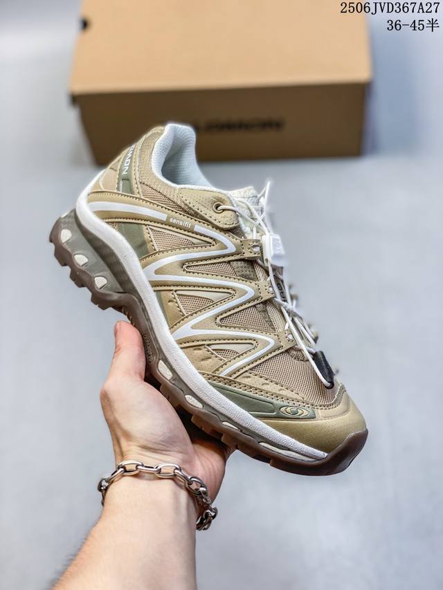 Salomon萨洛蒙 Xt-Quest 百搭 防滑耐磨 低帮 户外功能鞋 男女同款 香草色 E627A9E 尺码：见图 编码：06Jvd367A27