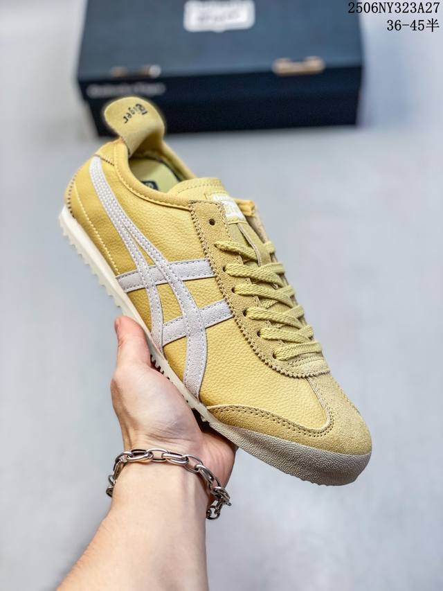 Onitsuka Tiger Mexico 66 Nippon Made 鬼冢虎手工鞋系列货号:1183B391-103 Size:36 37 37.5 38