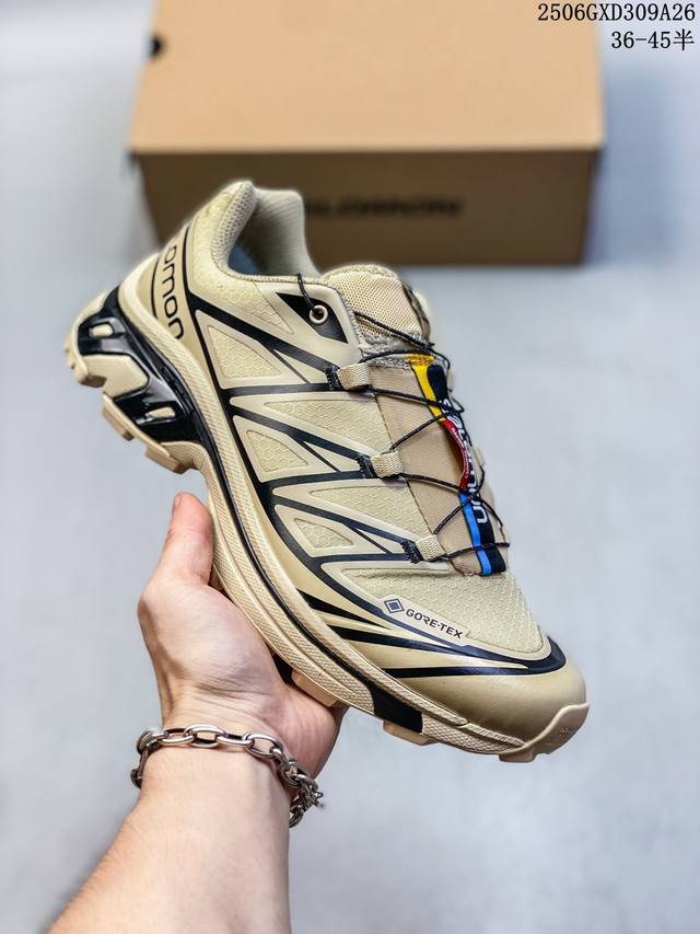 Salomon萨洛蒙 Xt-6百搭 防滑耐磨 低帮 户外功能鞋 D627A8E 尺码：见图 编码：06Gxd309A26