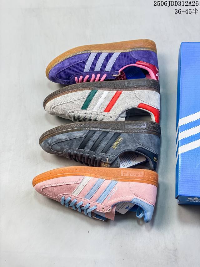 公司级阿迪达斯 三叶草Adidas Samba Vegan Og长鞋舌 桑巴舞系列绅士德训足球风百搭低帮休闲运动板鞋 号码：36 36.5 37 38 38.5