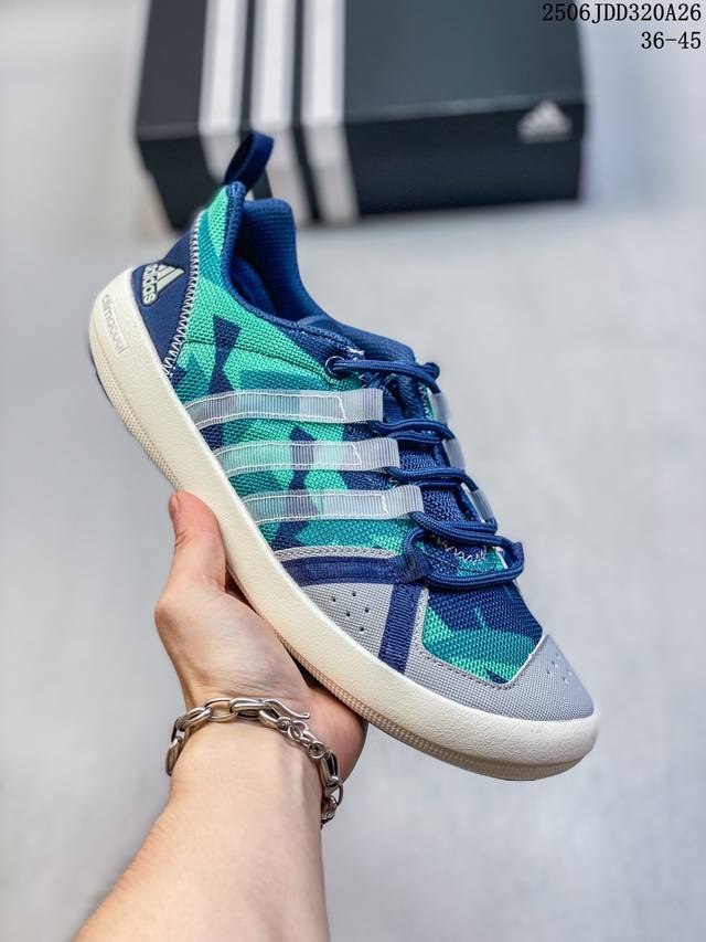 阿迪达斯三叶草Adidas Terrex Cc Boat Ba8391 高品质涉水 溯溪时尚潮流休闲鞋 Size：36-45 编码：105920 06Jdd32