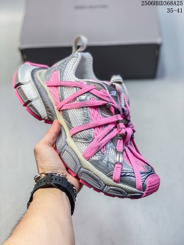 公司级Balenciaga 巴黎世家 Phantom Sneaker 复古老爹鞋 巴黎世家3Xl 官方全套配件鞋盒 鞋带 防尘纸配套齐全 货号:826599 W