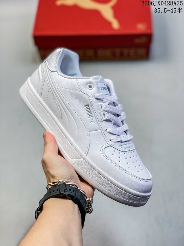 Puma 彪马 男女式 Caven 2.0 运动板鞋卡文 2.0 中性运动鞋。Caven 2.0 是对经典 1980 年代篮球轮廓的微妙旋转，外观是真正的经典。