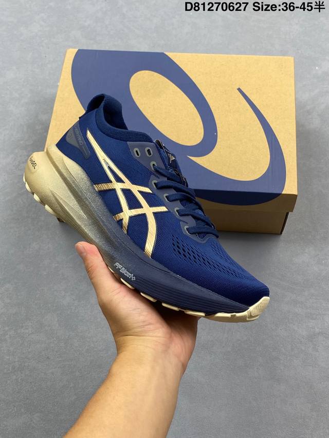 瑟亚士Asics Gel-Kayano 31 亚卡诺31低代帮专业有氧轻超量休闲动运全能慢鞋跑。标原半码制#全新原装数据开人发体工学体一式轻贾质卡双编层鞋织面,