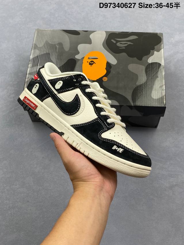 公司级Nike Dunk Sb Low 定制配色 定制Dunk Sb顾名思义，具有经典的Dunk血缘，又注入了更多的时尚元素。相较于普通的Dunk滑板鞋，改良版