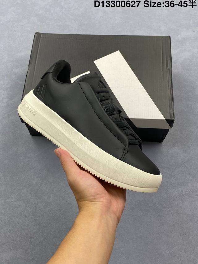 公司级Adidas Acesmash 阿迪达斯 时尚舒适 减震耐磨 低帮轻便板鞋 货号:Jq 1 尺码:36 36.5 37 38 38.5 39 40 40.