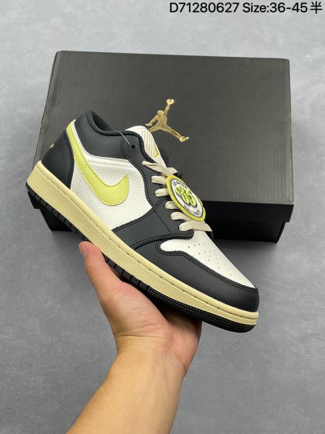 耐克Nike Air Jordan 1 Low Aj1 乔丹一代 低帮经典复古文化休闲运动篮球鞋 货号: Hq3009 003 尺码:36-46半 D71 62