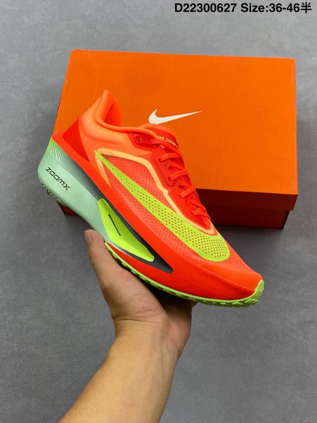 Nike Zoomx Invincible Run Flyknit Fk6 Zoom Fly 6 轻量飞织低帮休闲运动慢跑鞋 此鞋专为长跑运动员而生 是为5至1