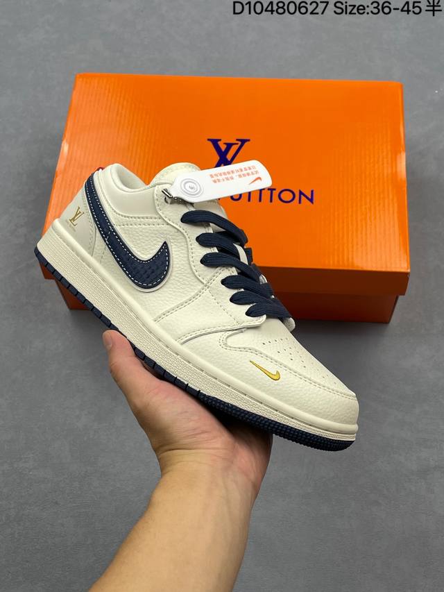 公司级Nike Air Jordan 1 Low Aj1乔1低帮休闲板鞋 同步官方配色 市场唯一独家头层皮打造 原鞋原档案开发 原厂皮料 原档冲孔鞋头 正确满胶