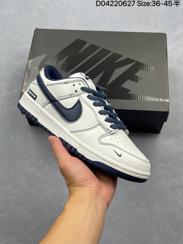 公司级Nike Dunk Sb Low 定制配色 定制Dunk Sb顾名思义，具有经典的Dunk血缘，又注入了更多的时尚元素。相较于普通的Dunk滑板鞋，改良版
