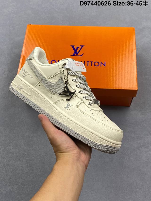 公司级Nike Air Force 1‘07 Lv8 原楦头原纸板 打造纯正低帮空军版型 专注外贸渠道 全掌内置蜂窝气垫 原盒配件 原厂中底钢印、拉帮完美 货号