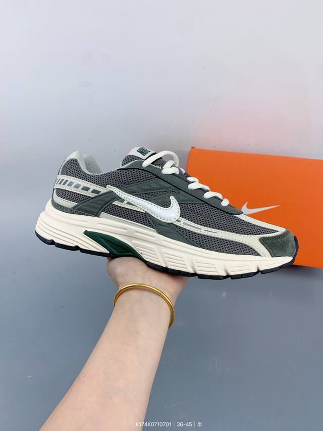 公司级 Ins爆火全新韩系古着风，回味经典 Nike 耐克Initiator Running创始者系列复古厚底增高老爹休闲运动舒适跑鞋。 Size：如图 编码：