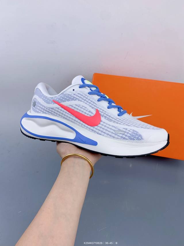 Nike耐克 Journey Run 夏季新品男子款公路透气缓震跑步鞋 Size：如图 编码：K294K0710626