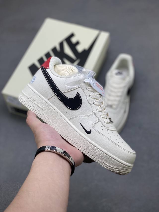 海外限量发售！公司级Nike Air Force 1 '07 Low “發”空军一号 低帮 运动鞋 休闲鞋 折边针车 工艺难度大 原楦头原纸板 原装鞋盒 定制五