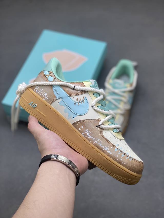 海外限量发售！公司级Nike Air Force 1 '07 Low 空军一号低帮 运动鞋 休闲鞋 折边针车 工艺难度大 原楦头原纸板 原装鞋盒 定制五金配件